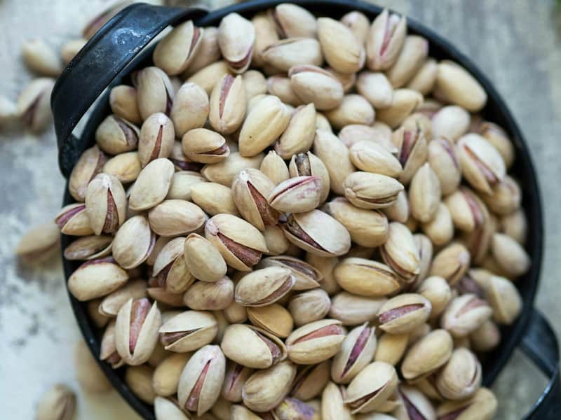 تصویر 4 از پسته بادامی خام مناسب مصرف روزانه و شیرینی پزی